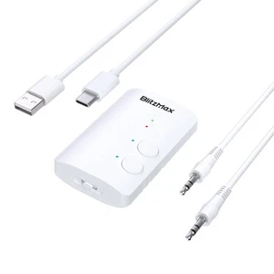 Bluetooth Transmitter Receiver 2-in-1, 5.3 Bluetooth Aux Adapter Aptx Low Lat... - Zdjęcie 1 z 9