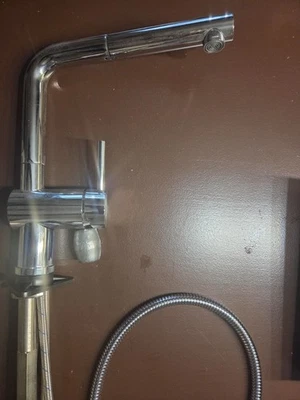 Blanco Küchenarmatur Niederdruck mit Brause LINUS-S chrom - Bild 1 von 4