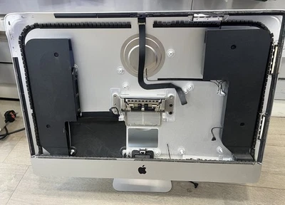 A2115 iMac 27″ Late 2019 5K Rear Case Housing with Stand (One Corner Bent) 👇 - Image 1 of 4