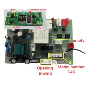 Placa de control principal C45 para máquina de hielo compatible con HZB-50A / HZB-80 - Imagen 1 de 7
