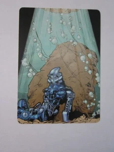 GALI BIONICLE QUEST FOR MASKS CARD 120 SINK OR SWIM FULL ART LEGO NP NM - Picture 1 of 2