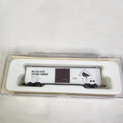 N Scale McCloud River 50' Box Car Micro Trains Con Cor - Image 1 of 4