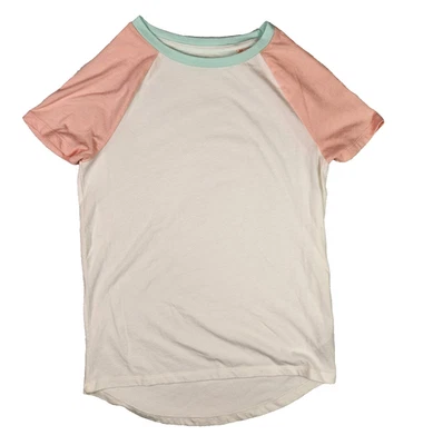 Old Navy Girls T-Shirt Top Baseball Style Large (10-12) - Image 1 of 4