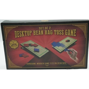 Mini Juego de Mesa Agujero de Maíz Lanzar con Bolsas de Frijoles. Juego de Mesa Cornhole de Escritorio - Imagen 1 de 2
