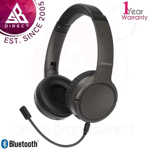 Groov-e Connect Wireless Kopfhörer Mit Abnehmbarem Boom-Mikrofon │ Super Bass - Bild 1 von 5