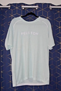 Lululemon x Peloton Workout Shirt XL EUC Gray and Green Microstripe Mens XL - Picture 1 of 3