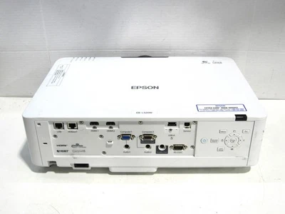 Epson PowerLite EB-L520W 3LCD WXGA Projector 5200 Lumens 637 Hours Tested - Image 1 of 4