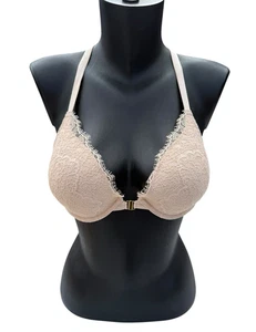 Dobreva Beige Lace Bra Racer Back Adjustable - Picture 1 of 15