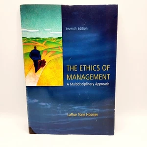 The Ethics of Management Irwin Management Paperback Book By Hosmer - Picture 1 of 15