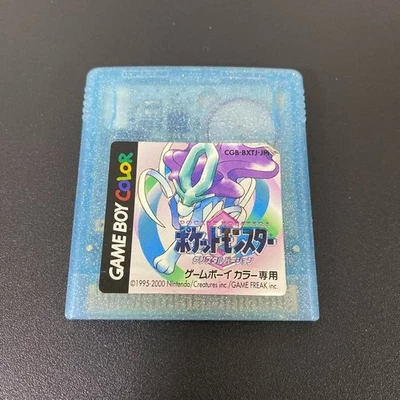 Pokemon Crystal Version Game Boy Color Japan GBC Nintendo Cartridge Authentic - Image 1 of 2