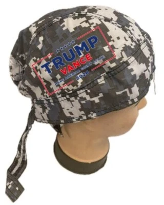 Trump2024 Shooting Desing Fight Fight Fight Bandana Skull Cap Cotton - Image 1 of 2