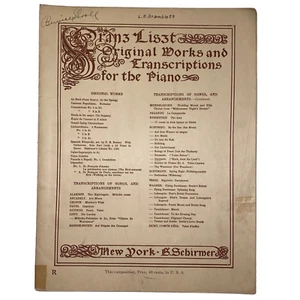 Antique 1881 Hark Hark the Lark Serenade by Franz Schubert Sheet Music - Picture 1 of 12