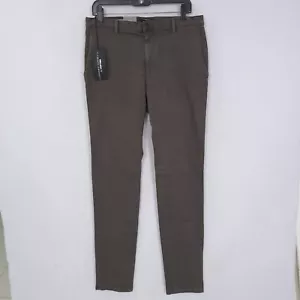 Alberto Luxury T400 Pants Chino Slim Fit Stone Rob Coloured Dual FX 31x34 New - Picture 1 of 18