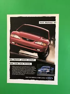 1996 FORD MUSTANG GT ORIGINAL VINTAGE PRINT AD ADVERTISEMENT PRINTED 1 PAGE - Bild 1 von 1