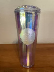 Starbucks Iridescent 24oz Tumbler Unicorn Dome Tumbler No Straw - Bild 1 von 6