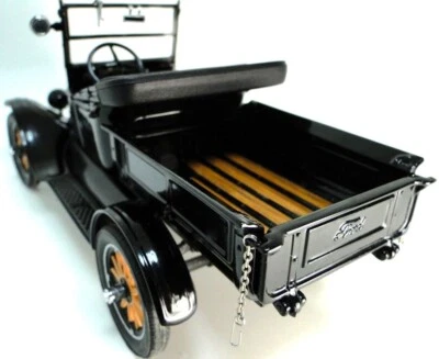 Tin Lizzy Ford Pickup Truck Vintage Antique Car Metal Toy Model 1A24T18 - Image 1 of 4