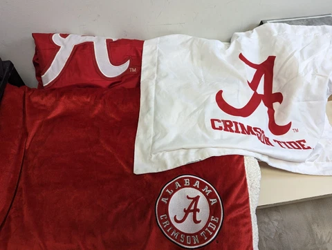 Alabama Crimson Tide Full bedding set, comforter, sheets, pillow case, + throw Cover