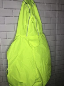 Fashion Pet Dog Raincoat Unisex Size L Yellow Waterproof  Doble Wear  NWOT - Picture 1 of 12