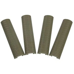 Cubiertas de riel Dye DAM - Paquete de 4 - Dark Earth - Imagen 1 de 1