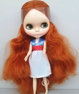 Takara 12" Neo Blythe Chocolate Color Hair Nude Doll  from Factory TBO225 - Picture 1 of 4