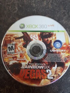 Tom Clancy's Rainbow Six Vegas 2 2008 Xbox 360 Game Good Condition (Disc Only) - Picture 1 of 1