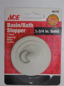 Ace 1-3/4" Diameter Solid Sink Stopper 40179 #813 - Picture 1 of 2