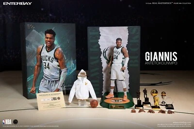 FIGURA COLECCIÓN OBRA MAESTRA REAL GIANNIS ANTETOKOUNMPO ENTERBAY 1/6 RM-1088 Foto 1 de 4