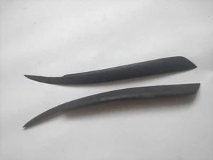 Unpainted FRP Headlight Eyelids Eyebrows for 1993-1998 Nissan R33 Skyline GTR - Picture 1 of 3