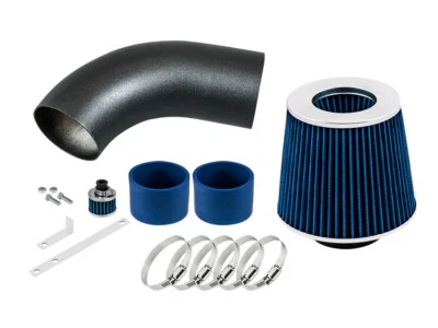 BLUE For 2002-2005 Audi A4/A6 3.0L SFI V6 Ram Air Intake Kit +Filter Foto 1 de 2