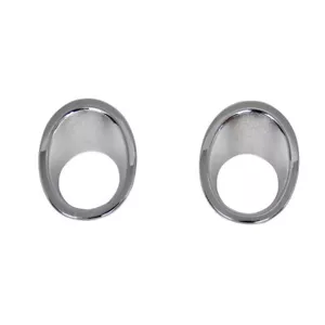 Front Fog Light Lamp Cover Trim For 2007-2009 Honda CRV CR-V ABS Chrome - Picture 1 of 3