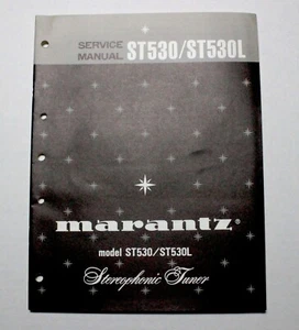 MARANTZ ST530/ST530L MANUAL DE SERVICIO PAPEL ORIGINAL - Imagen 1 de 2