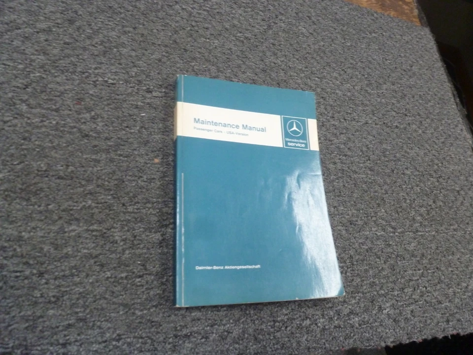 1970-1973 Mercedes Benz 280SEL Sedan Shop Service Maintenance Manual 1971 1972 Foto 1 de 1