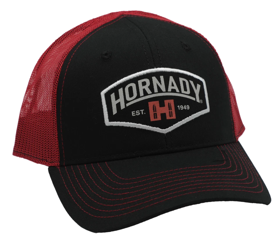 Sombrero de malla Horn 99214 Hornady negro/rojo Est Foto 1 de 1