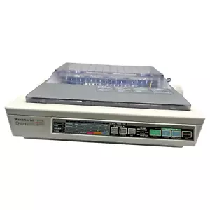 Vintage Panasonic KX-P2123 Quiet Printing 24 Pin Dot Matrix Printer Powers On - Picture 1 of 12
