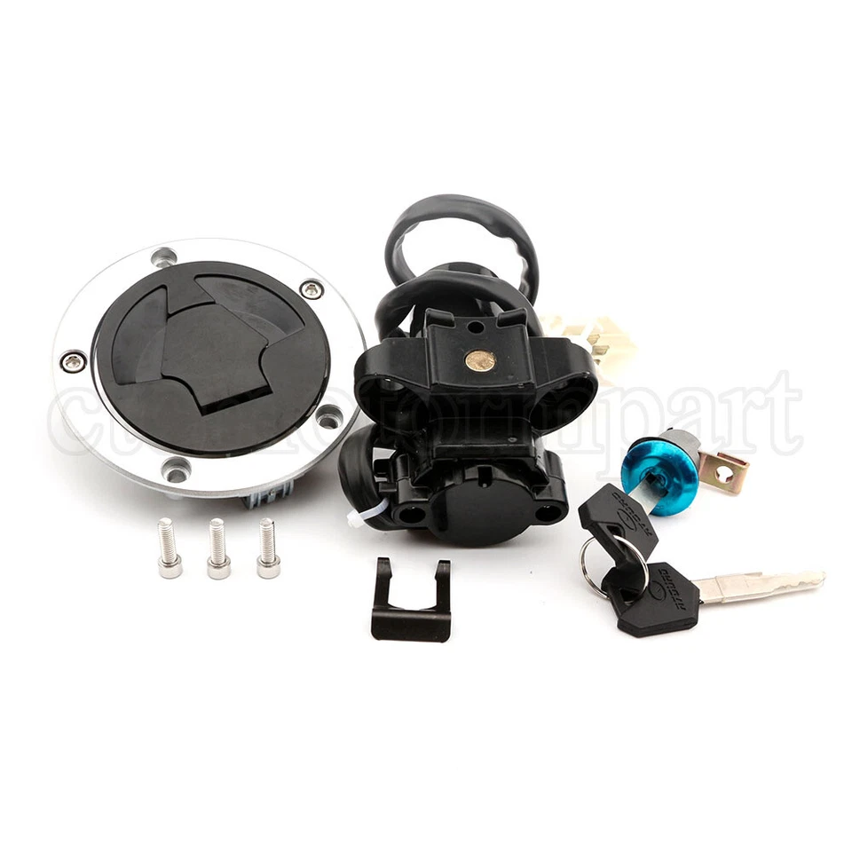 Interruptor de encendido tapa de gas combustible bloqueo de asiento apto para Kawasaki Z1000 2010-2016 14 15 Foto 1 de 1