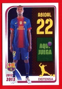 FC BARCELONA 2012-2013 Panini - Figurina-Sticker n. 79 - ABIDAL -New - Picture 1 of 4