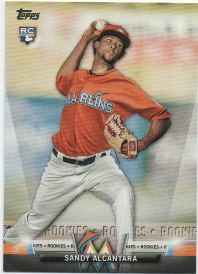 2018 Topps SALUTE #66 Sandy Alcantara Miami Marlins RC Insert 14 - Image 1 of 1