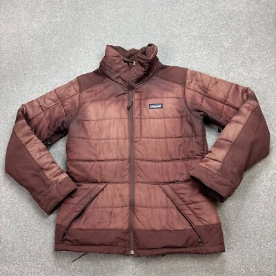 Patagonia Jacket Womens Medium Red Rubicon Rider Puffer Insulated Bomber Lady* - Image 1 of 4