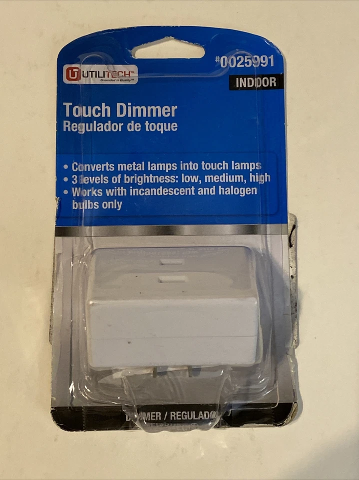 Utilitech Blanco Táctil Lámpara Control 0025991 Paquete Abierto Foto 1 de 3