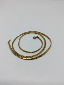 Vintage Elka 12k Gold Filled Necklace 18" - Picture 1 of 4