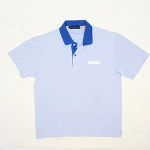 Officine Panerai PCYC Yachts Challenge Mens Shirt S Blue White Polo Nylon - Picture 1 of 4