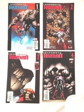 Ultimate HUMAN #1,2,3,4 1 of 4,  2 of 4, 3 of 4, 4 of 4 2008