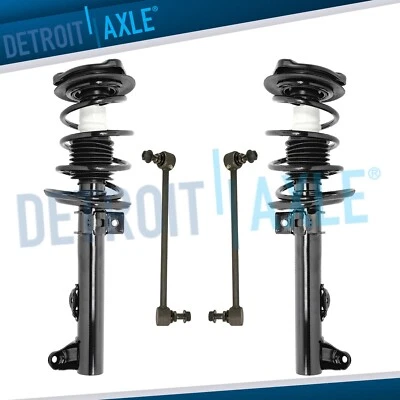 Puntales delanteros izquierdo derecho tracción trasera con muelles helicoidales para Mercedes-Benz C230 C250 C300 C350 Foto 1 de 4