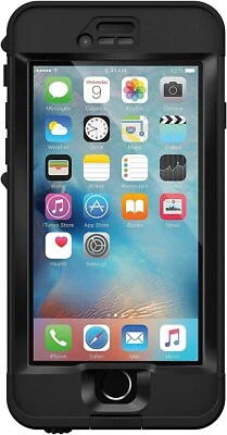 Lifeproof iPhone 6 PLUS nuud Screenless Technology Case - Black - RETAIL - Image 1 of 4