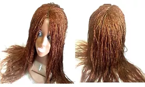 Handgeflochtene gemischte Farben Micro Twist Front Lace Perücke -24" Zoll - Bild 1 von 4