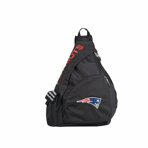 NWT NFL New England Patriots Leadoff Slingbag Sling  School Gym Travel Backpack Cover