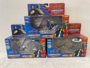Lot of 3 American Chopper T-Rex Softail 1:18 Diecast Motorcycle Models - Picture 1 of 14