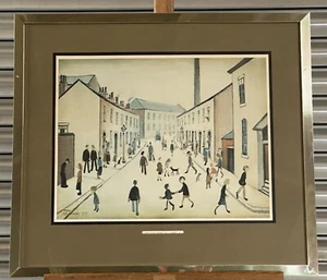 L S Lowry Sonderedition Druck ""Coronation Street"" von bloßen Publikationen 1978 - Bild 1 von 16