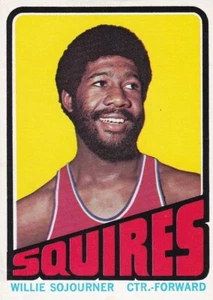Willie Sojourner 1972-73 Topps RC ROOKIE - Bild 1 von 2
