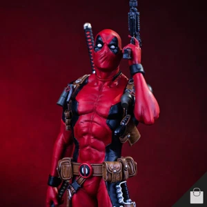 Iron Studios Deadpool Statue Figure 1:10 Marvel X-Men X-Force Limited Edition - Picture 1 of 12